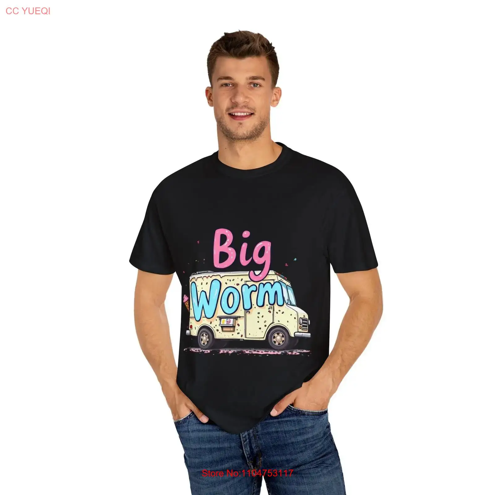 Vintage Vibes Fashion - Kaos Truk Es Krim Unik Big