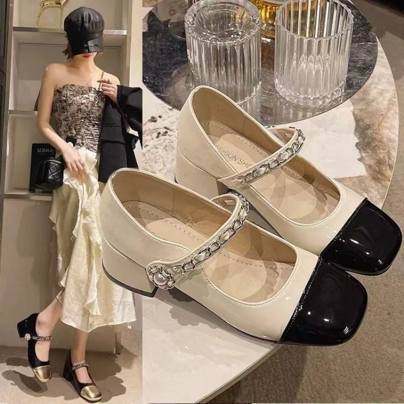 Vintage Fashion Model - Sepatu Mary Jane model baru 2026