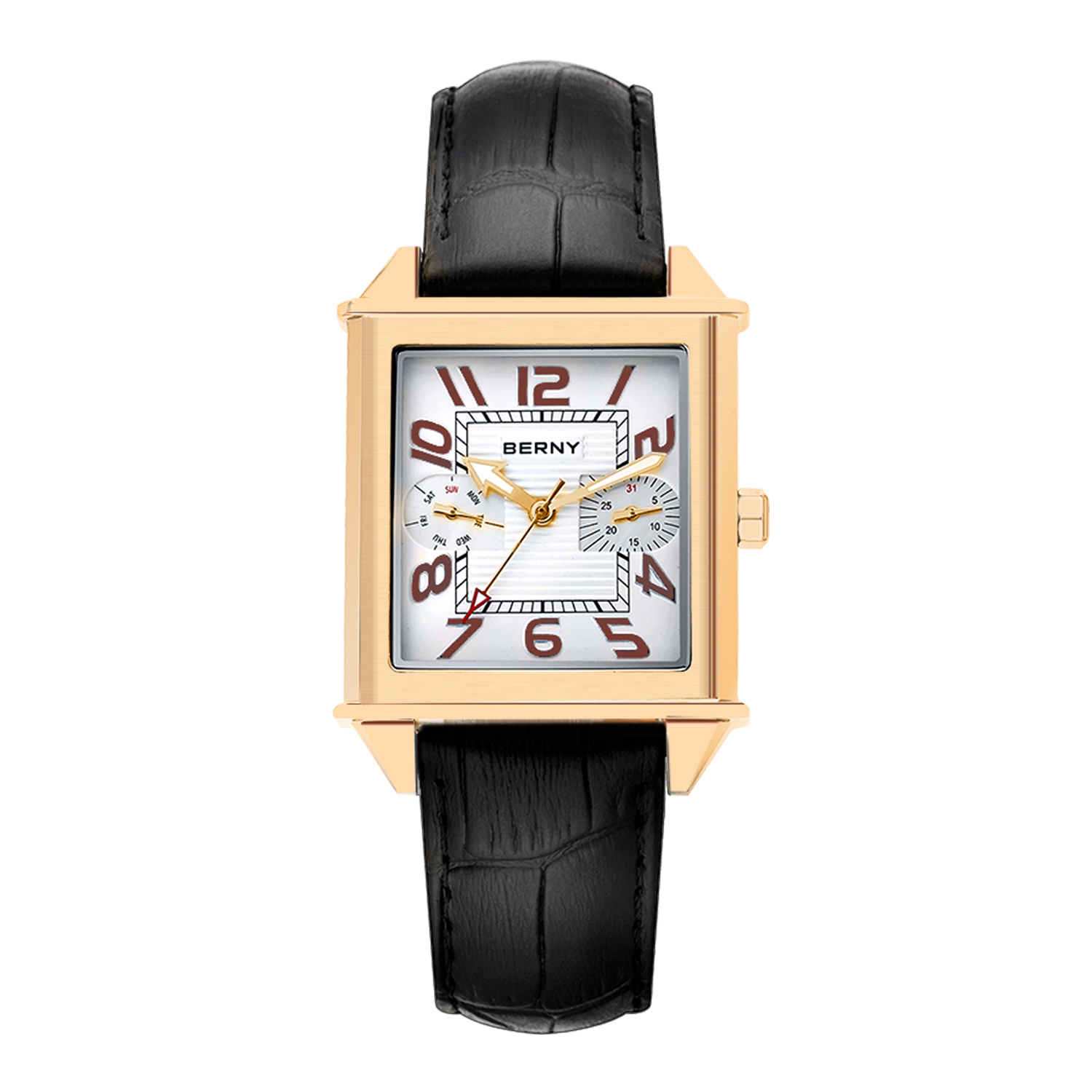 Vintage Fashion Week - BERNY 6P25 Jam Tangan Kuarsa untuk