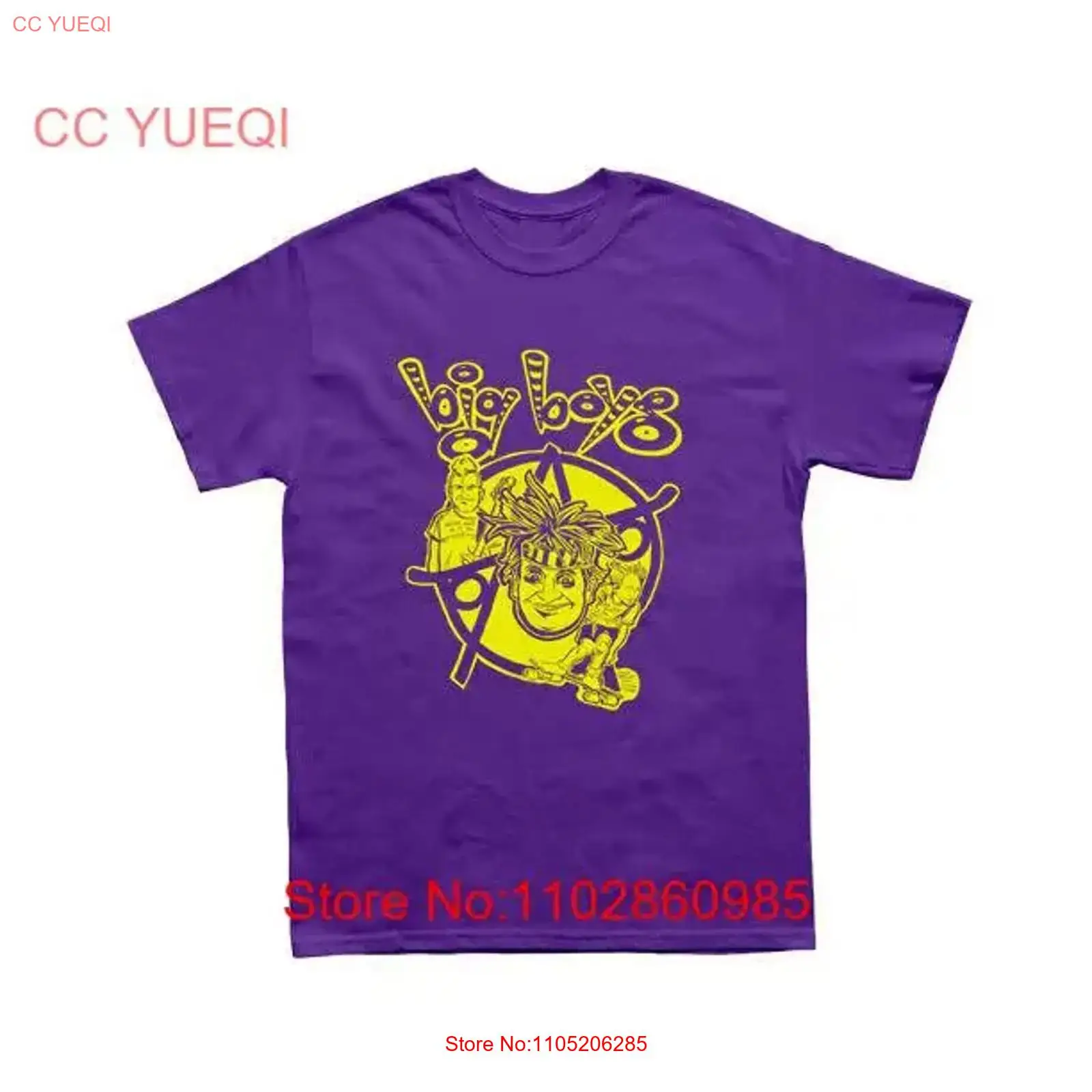 Vintage Vibes Fashion - Kaos Big Boys Band, nuansa rock