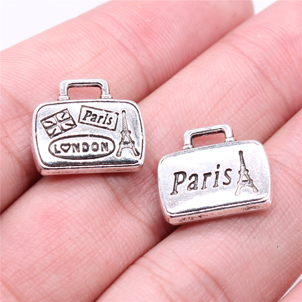 Vintage Fashion London - WYSIWYG 5 buah 16x14mm suvenir wisata