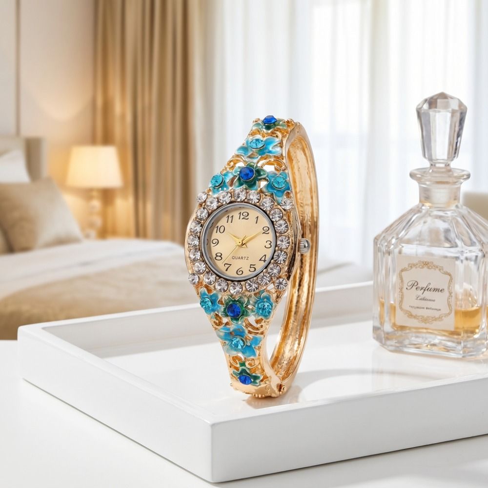 Vintage Fashion Week - Jam Tangan Vintage Kaya Aksen Bunga