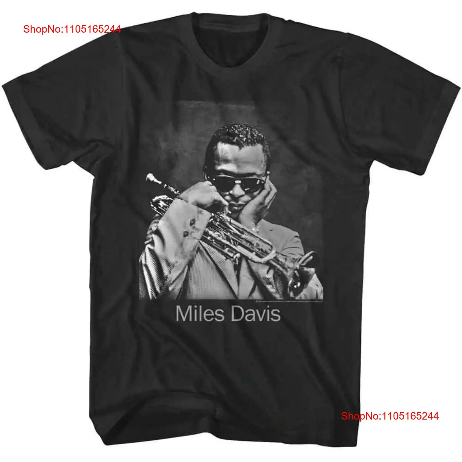 Vintage Fashion Photos - Kaos Dewasa Miles Davis Round About