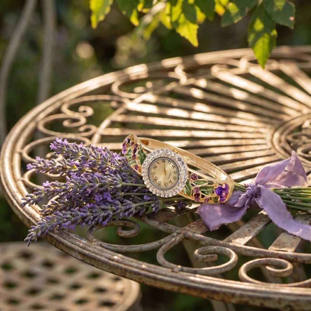 Jam Tangan Vintage Kaya Aksen  - Vintage Fashion Week ulasan dan harga