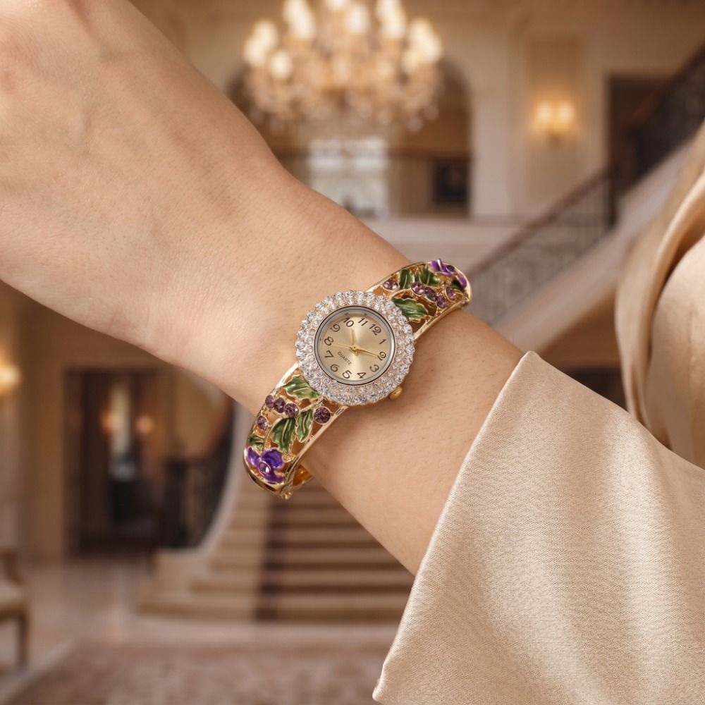 Jam Tangan Vintage Kaya Aksen  - Vintage Fashion Week ulasan dan harga