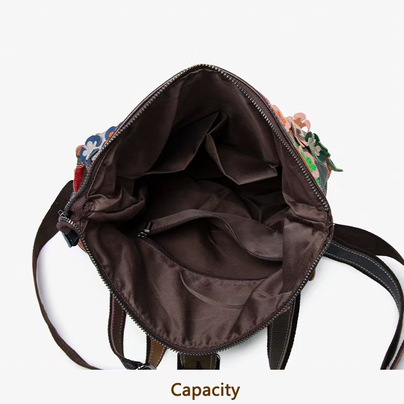 Tas Ransel Kulit Asli Wanita V - Vintage Fashion Ladies ulasan dan harga