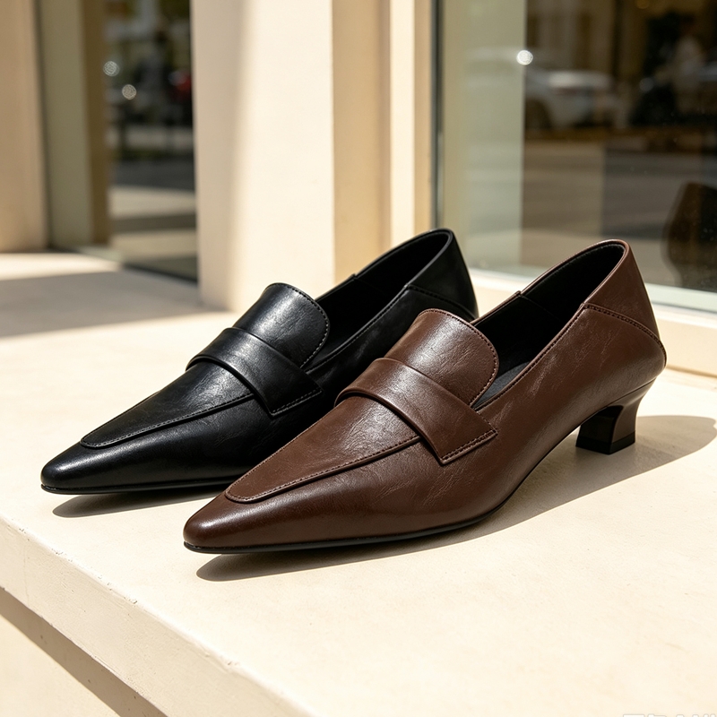 AIYUQI Sepatu Loafer Wanita Be - Vintage Slip Dress ulasan dan harga