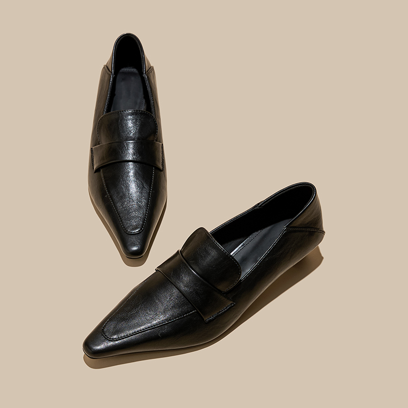 AIYUQI Sepatu Loafer Wanita Be - Vintage Slip Dress ulasan dan harga
