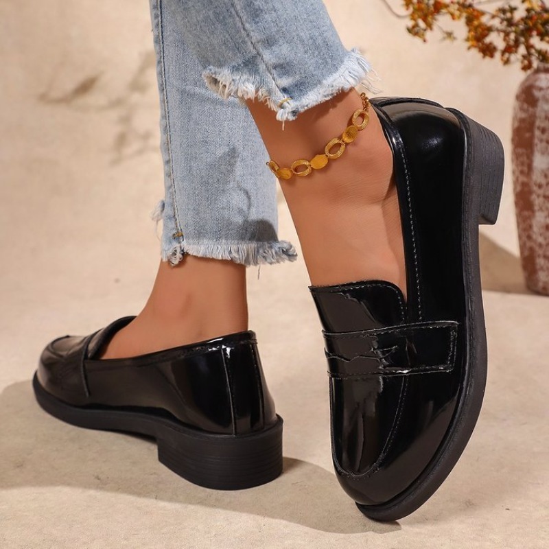 Sepatu Loafer Wanita Ujung Bul - Vintage Slip Dress ulasan dan harga