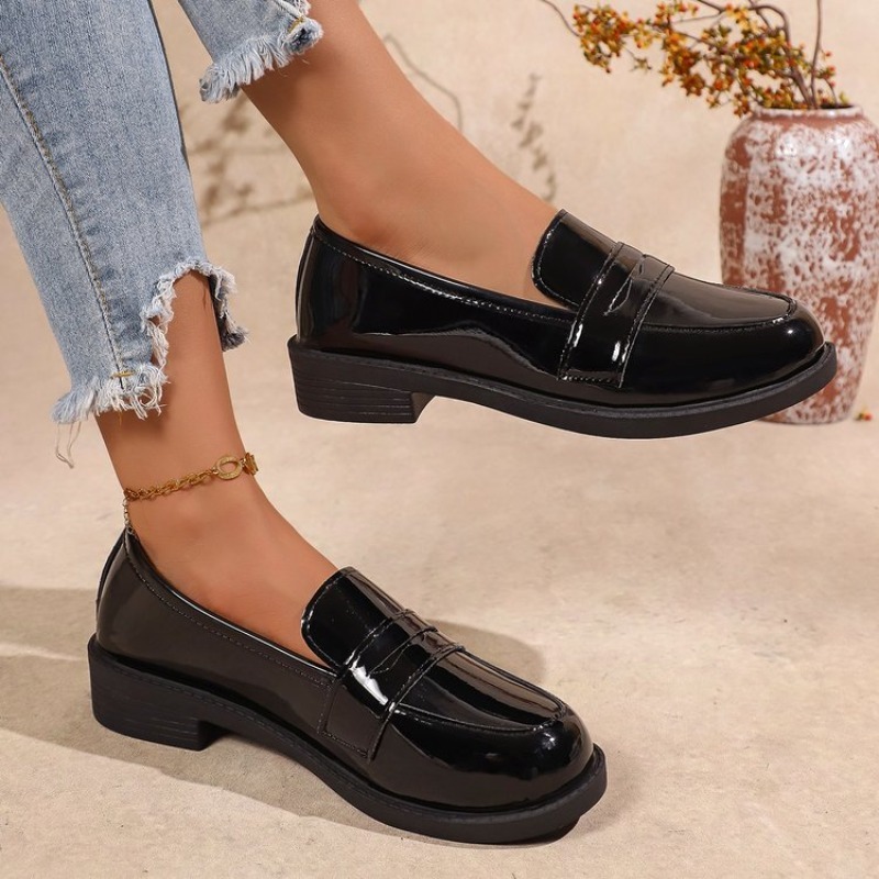 Sepatu Loafer Wanita Ujung Bul - Vintage Slip Dress ulasan dan harga