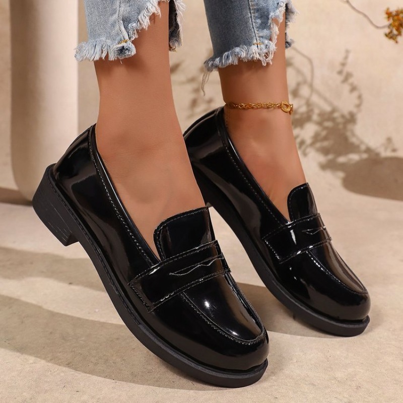 Sepatu Loafer Wanita Ujung Bul - Vintage Slip Dress ulasan dan harga