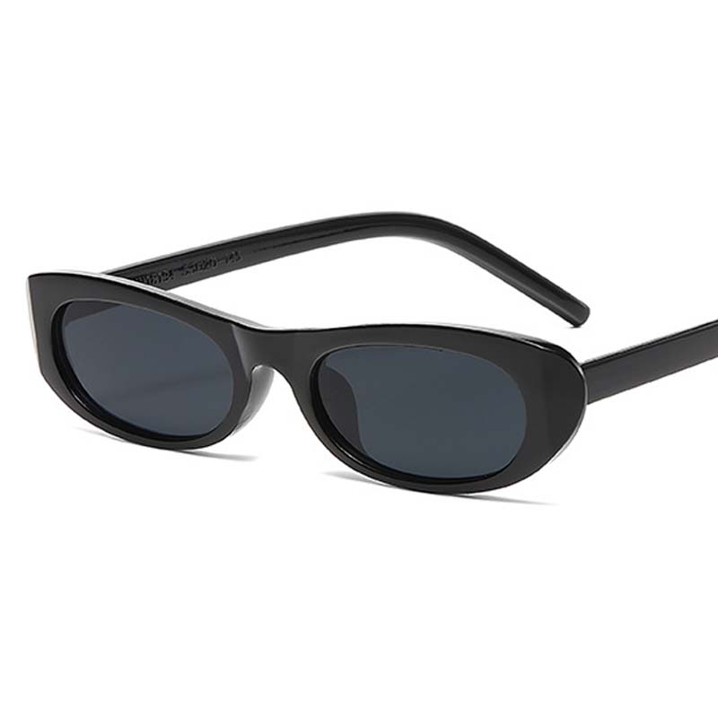 Kacamata Hitam Oval Bingkai Ke - Vintage Fashion Female ulasan dan harga