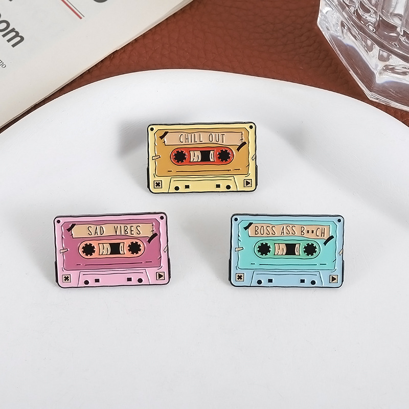 Bros Enamel Pita Musik Antik P - Vintage Vibes Fashion ulasan dan harga