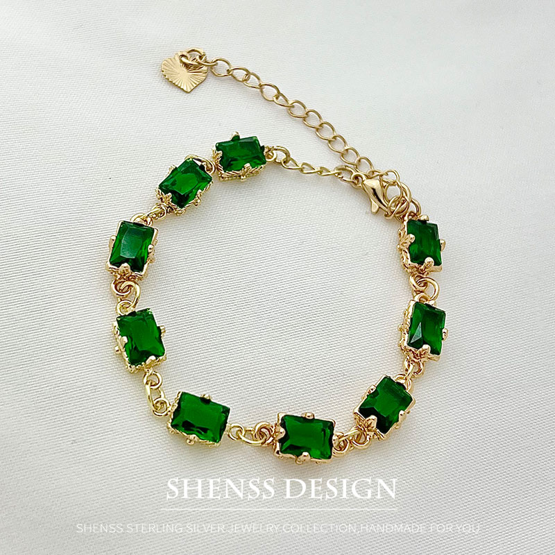 Gelang Zircon 14k berlapis tem - Vintage Fashion Photos ulasan dan harga