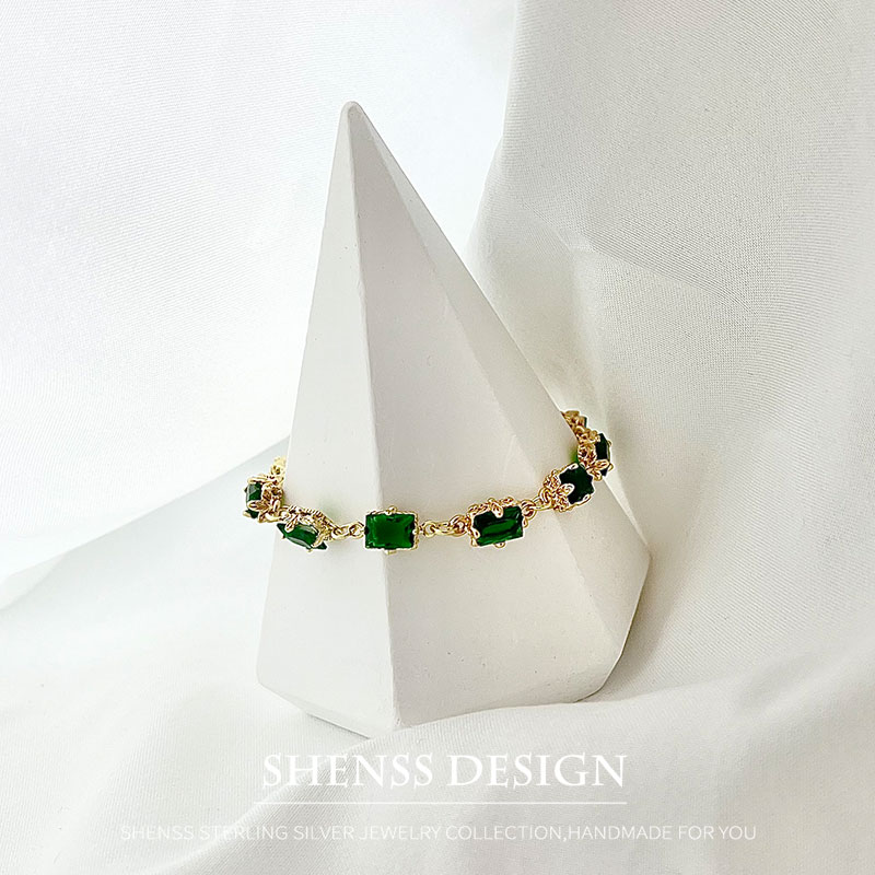 Gelang Zircon 14k berlapis tem - Vintage Fashion Photos ulasan dan harga