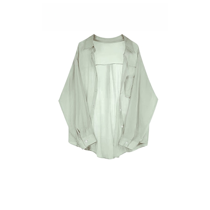 Kemeja Pelindung Matahari Wani - French Vintage Fashion ulasan dan harga