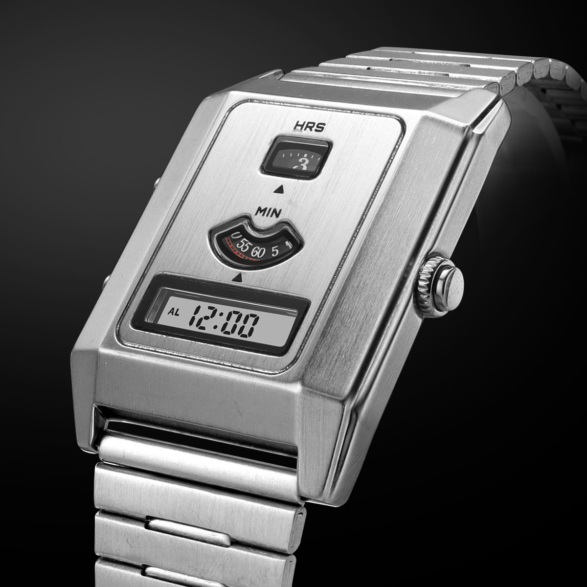 Jam Tangan Pria Gerakan Ganda  - Vintage Fashion Week ulasan dan harga