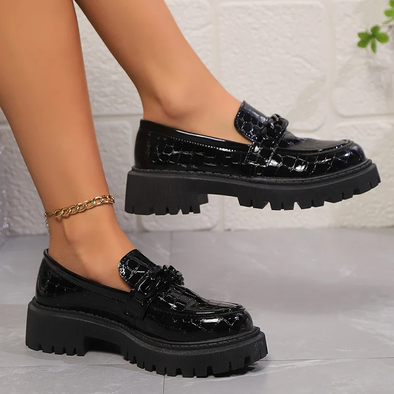 Sepatu Pantofel Hak Persegi Ch - Vintage Fashion Ladies ulasan dan harga