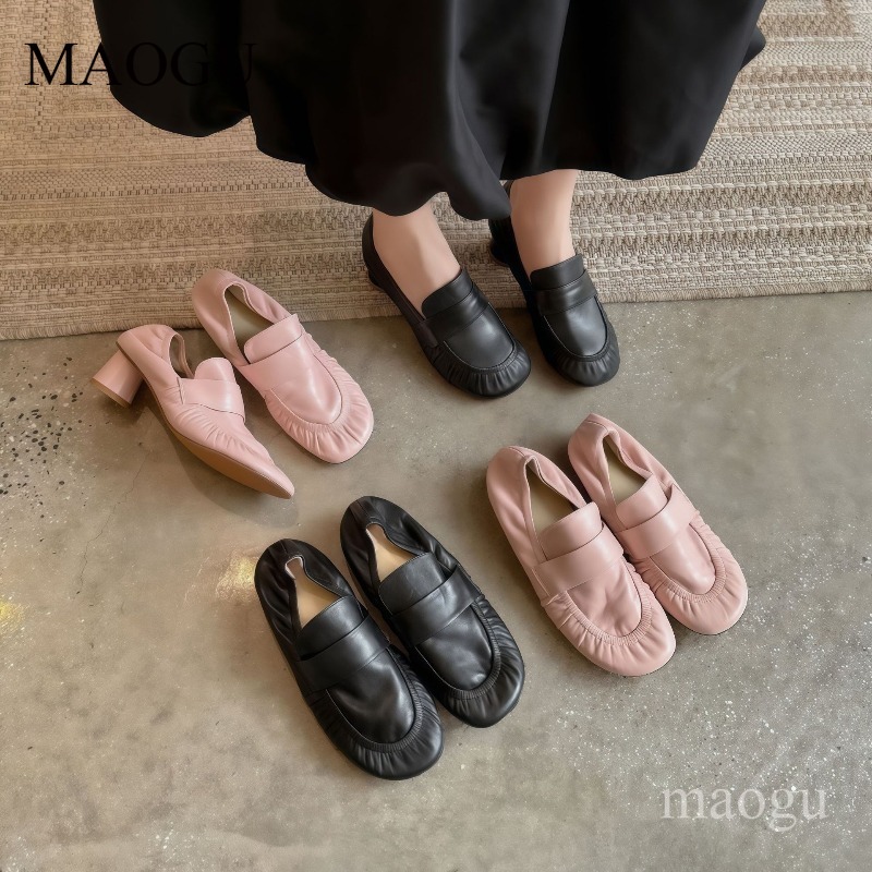 Sepatu Kulit Lembut Wanita Mod - Vintage Fashion Ladies ulasan dan harga