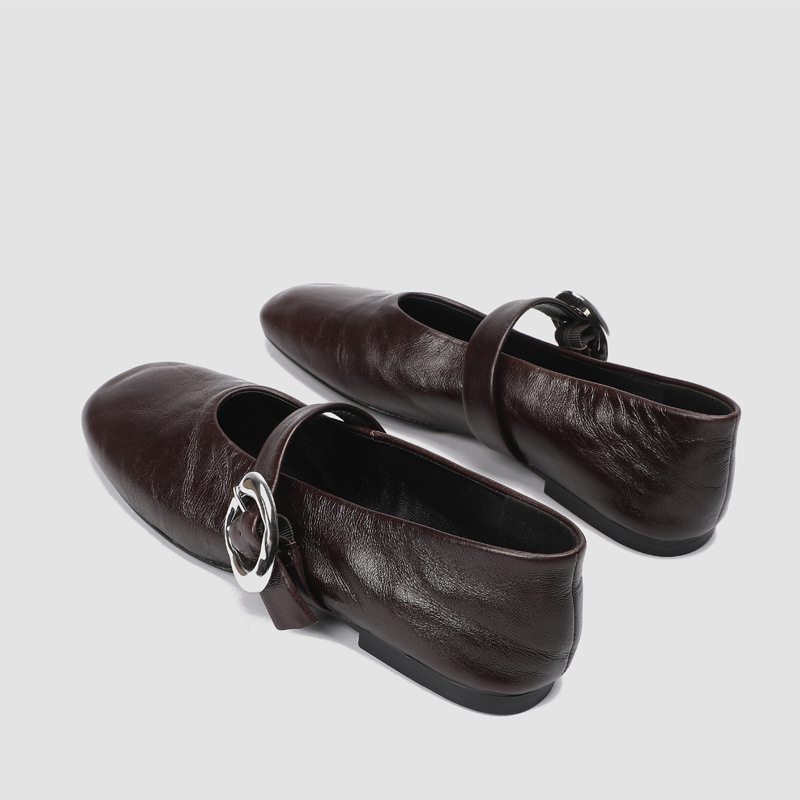 Sepatu Mary Jane Wanita Kulit  - Vintage Fashion Ladies ulasan dan harga